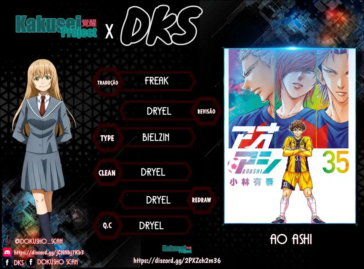 Read Ao Ashi Português Manga Online