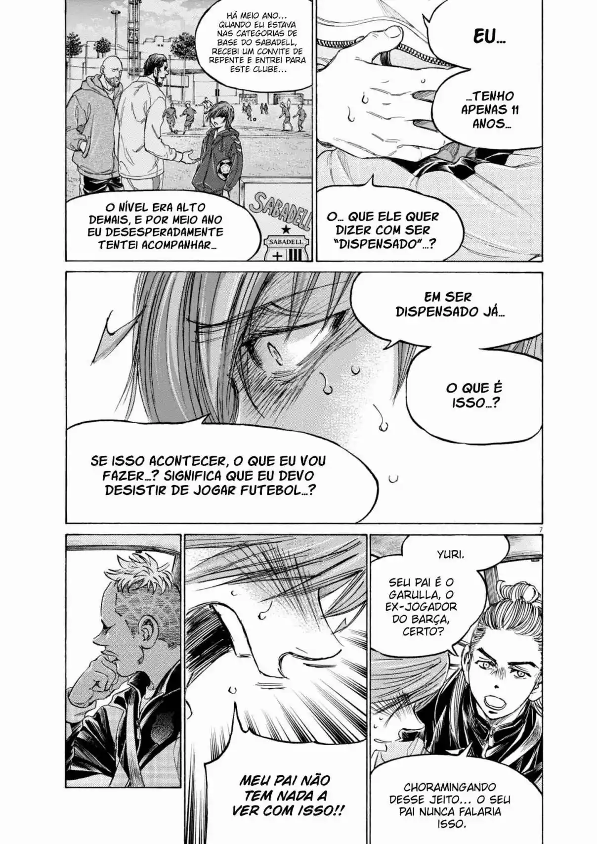 Read Ao Ashi Português Manga Online