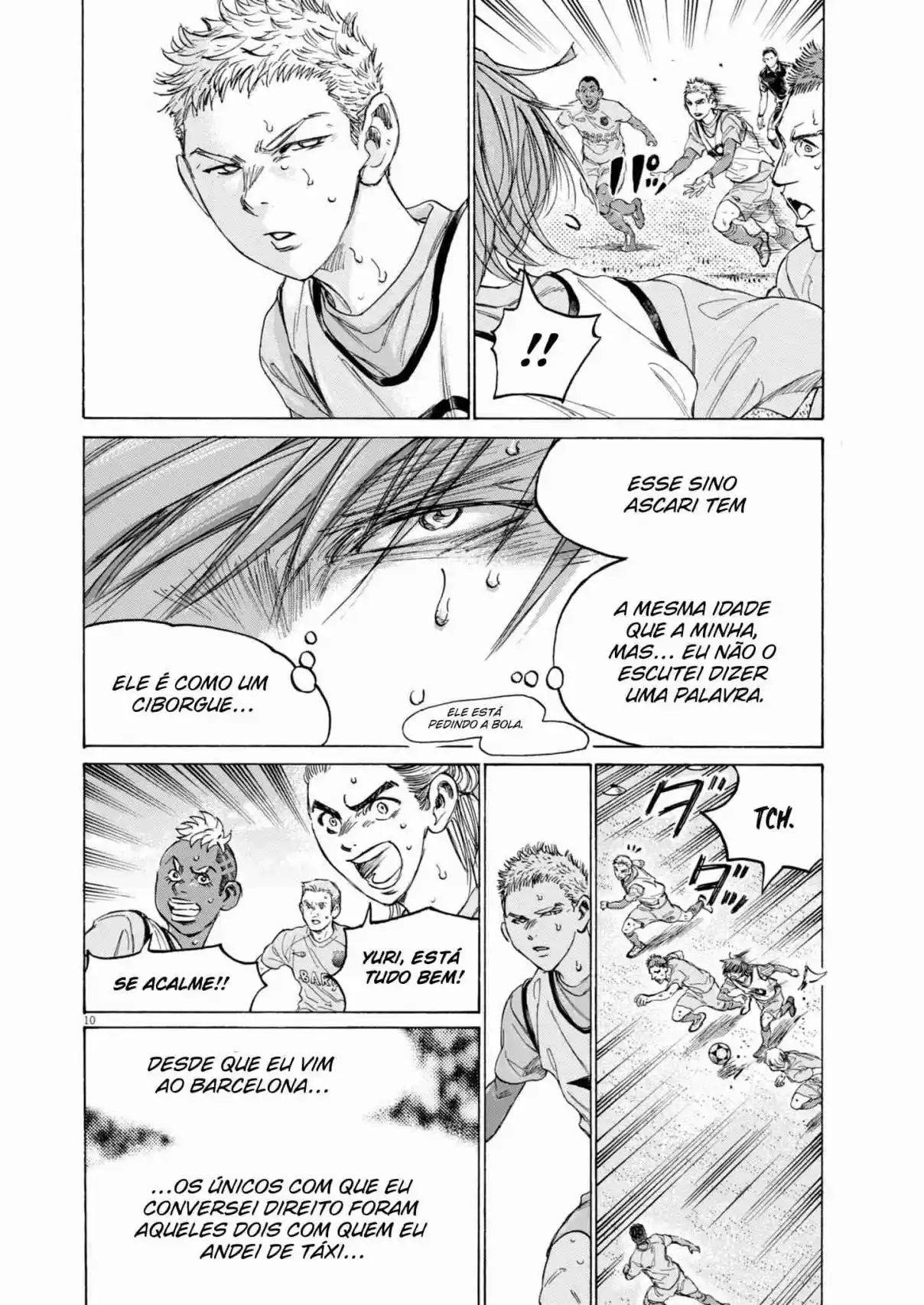 Read Ao Ashi Português Manga Online