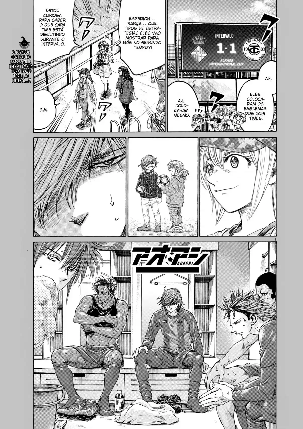 Read Ao Ashi Português Manga Online