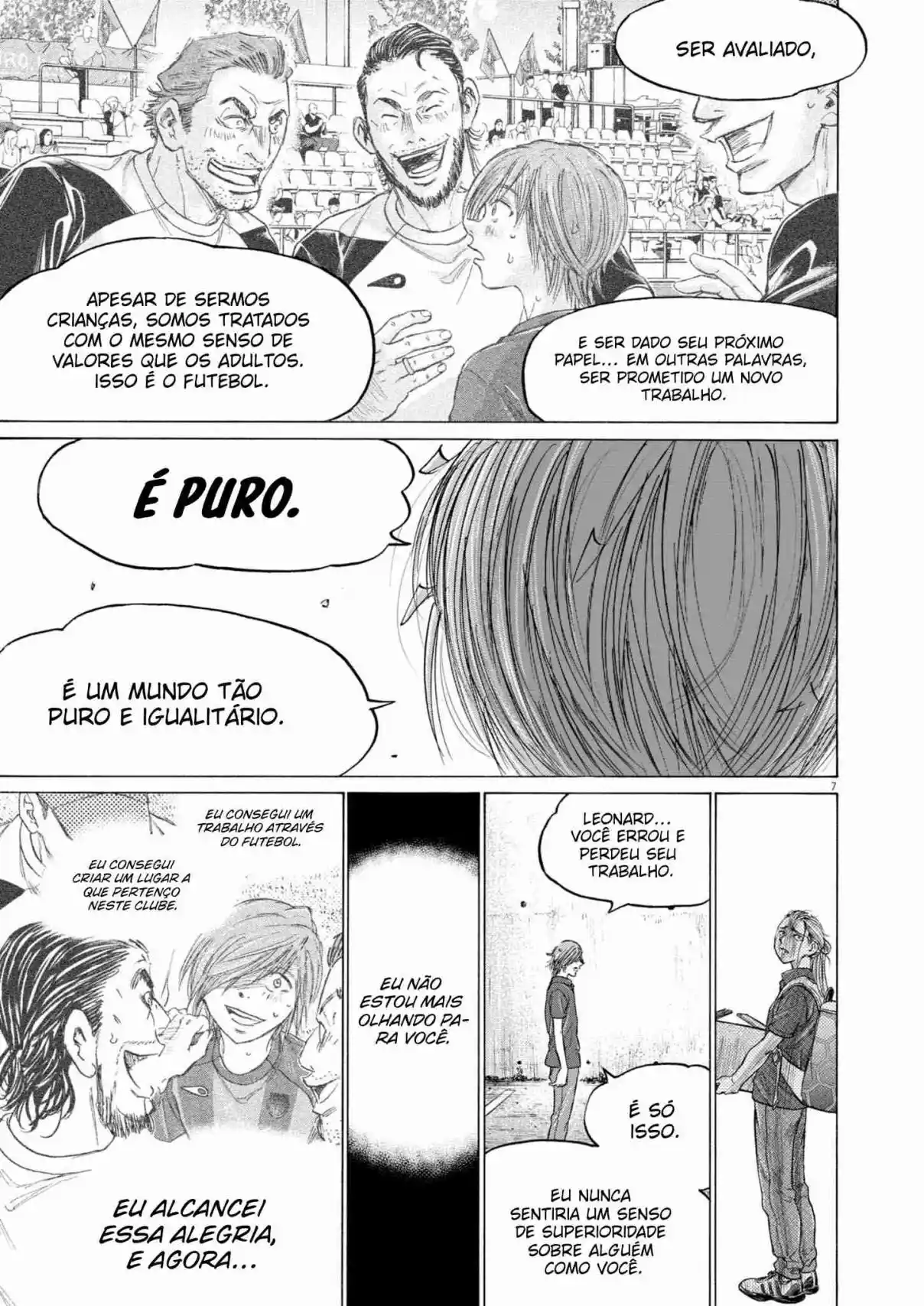 Read Ao Ashi Português Manga Online
