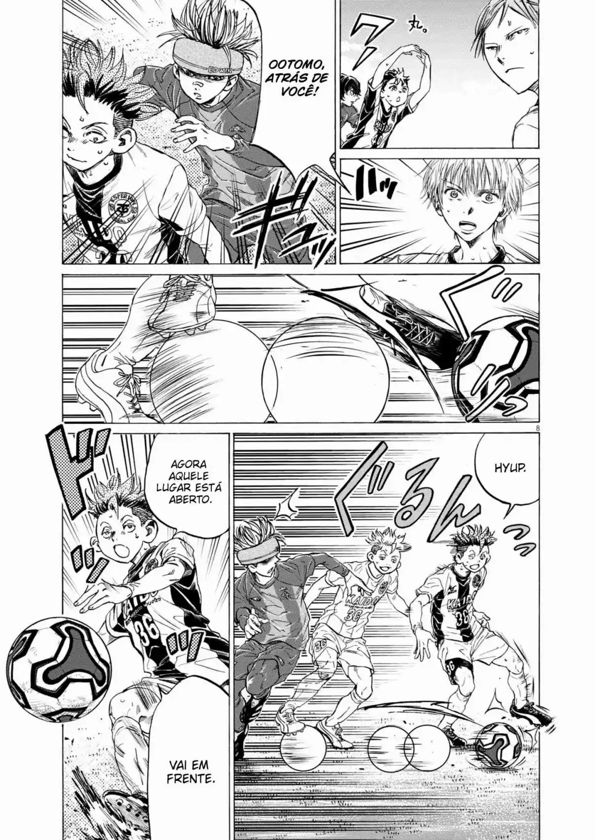 Read Ao Ashi Português Manga Online