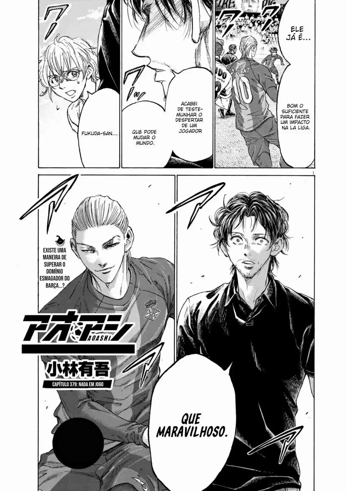 Read Ao Ashi Português Manga Online