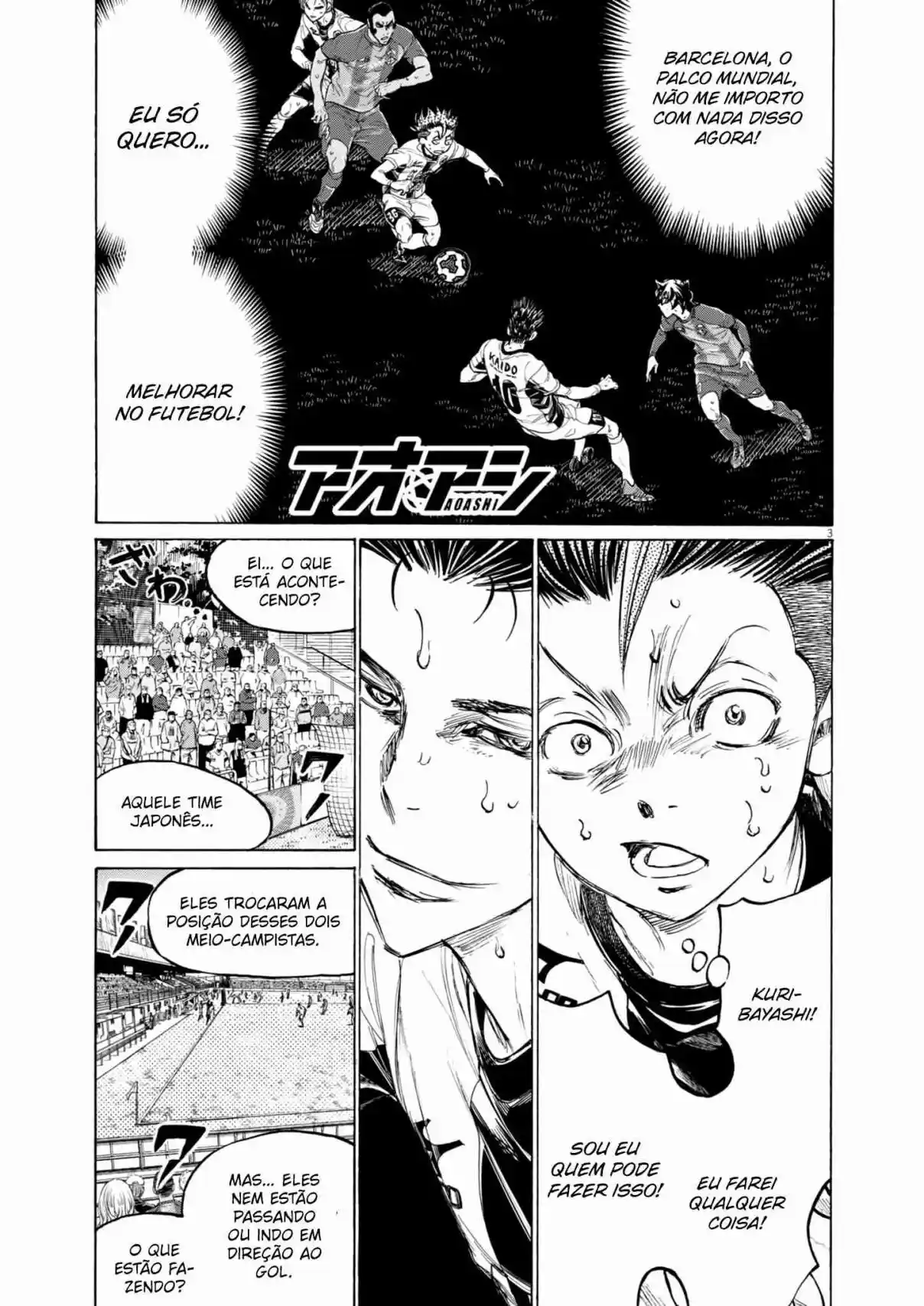 Read Ao Ashi Português Manga Online