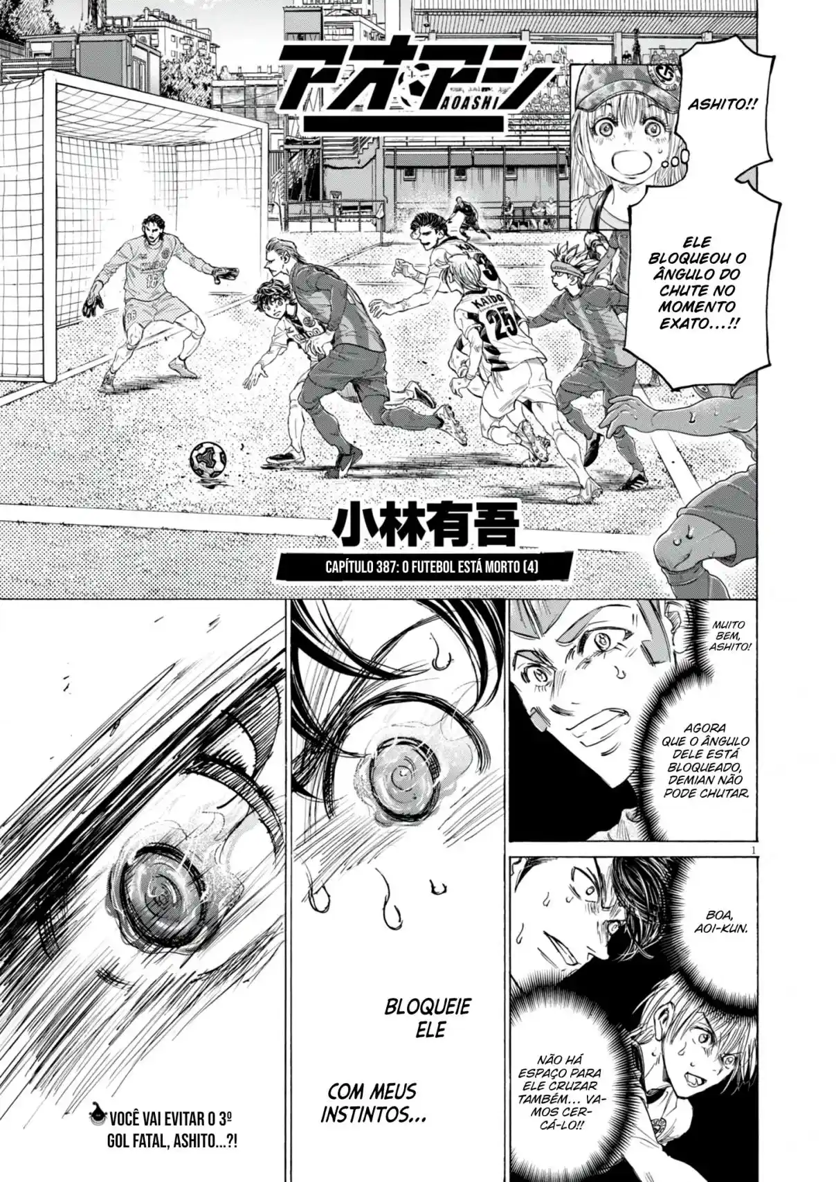 Read Ao Ashi Português Manga Online