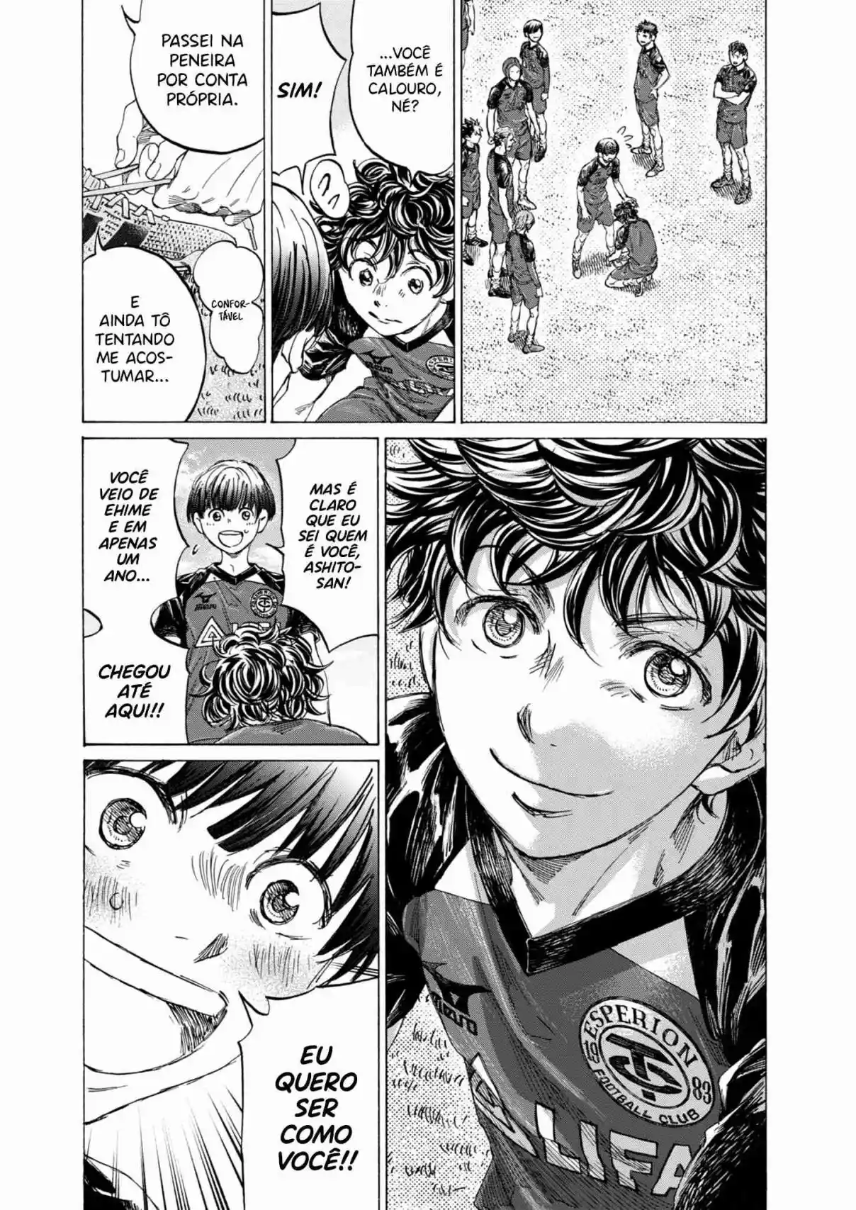 Read Ao Ashi Português Manga Online