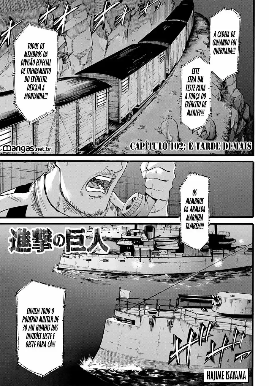 Read Attack on Titan Português Manga Online