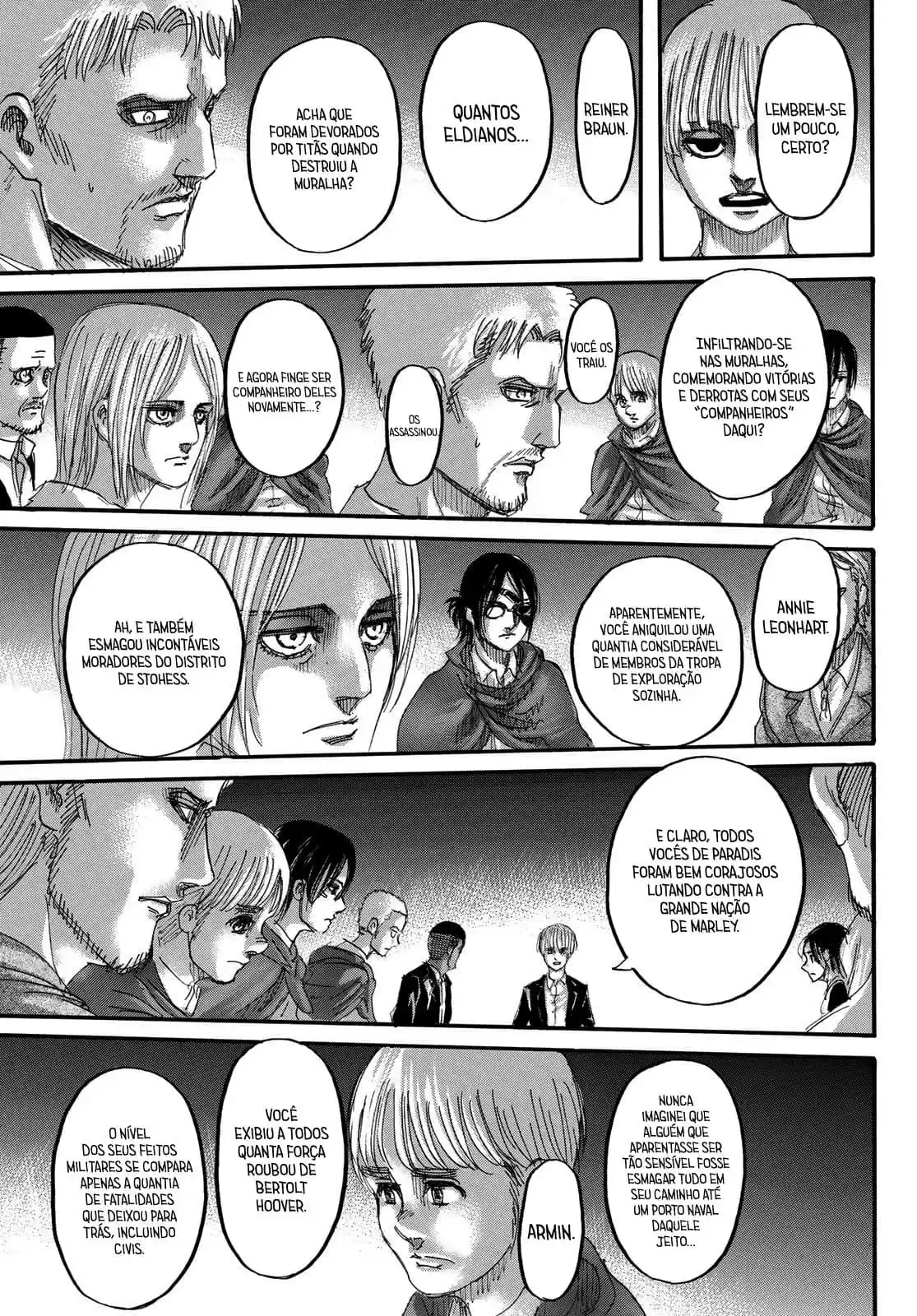 Read Attack on Titan Português Manga Online