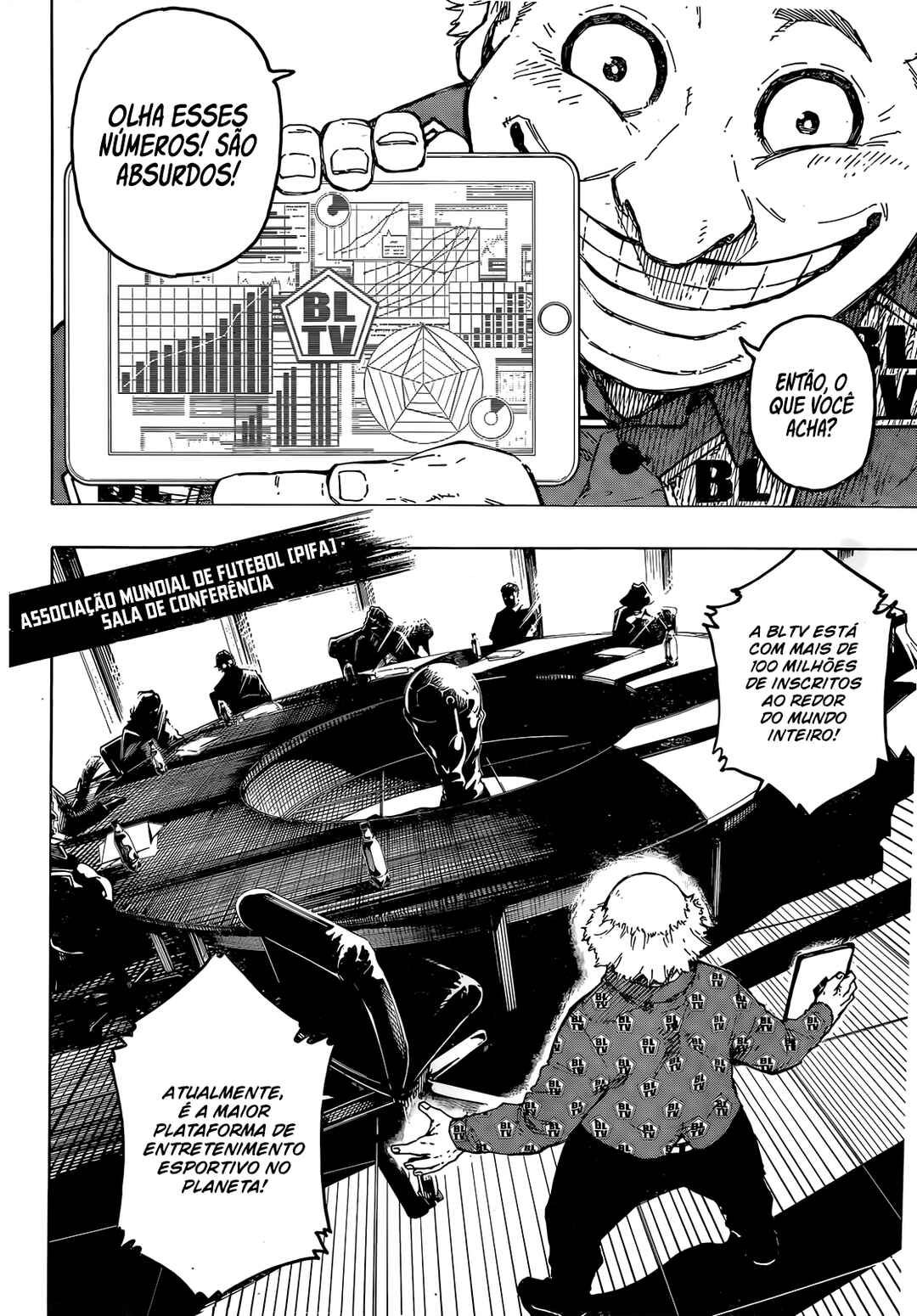 Read Blue Lock Português Manga Online