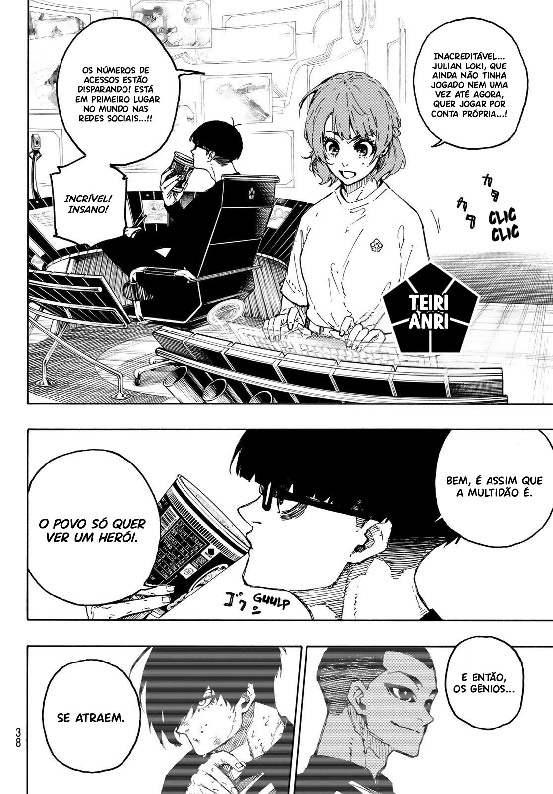 Read Blue Lock Português Manga Online