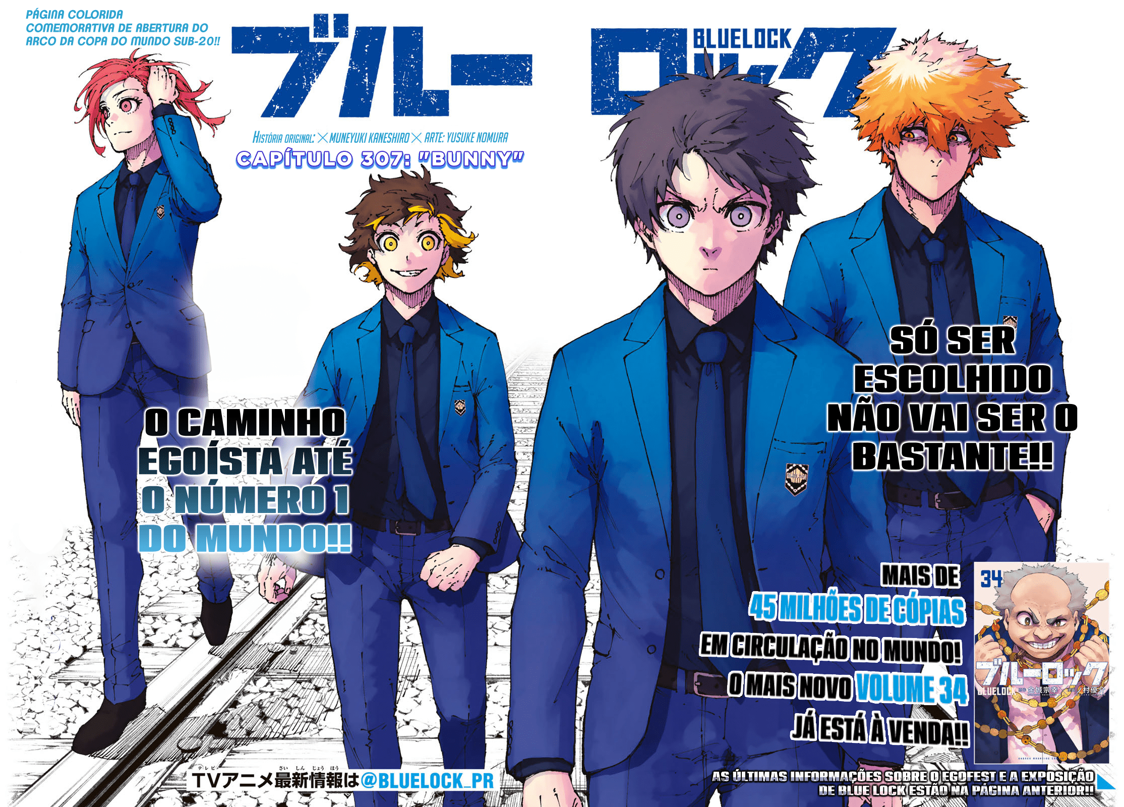 Read Blue Lock Português Manga Online