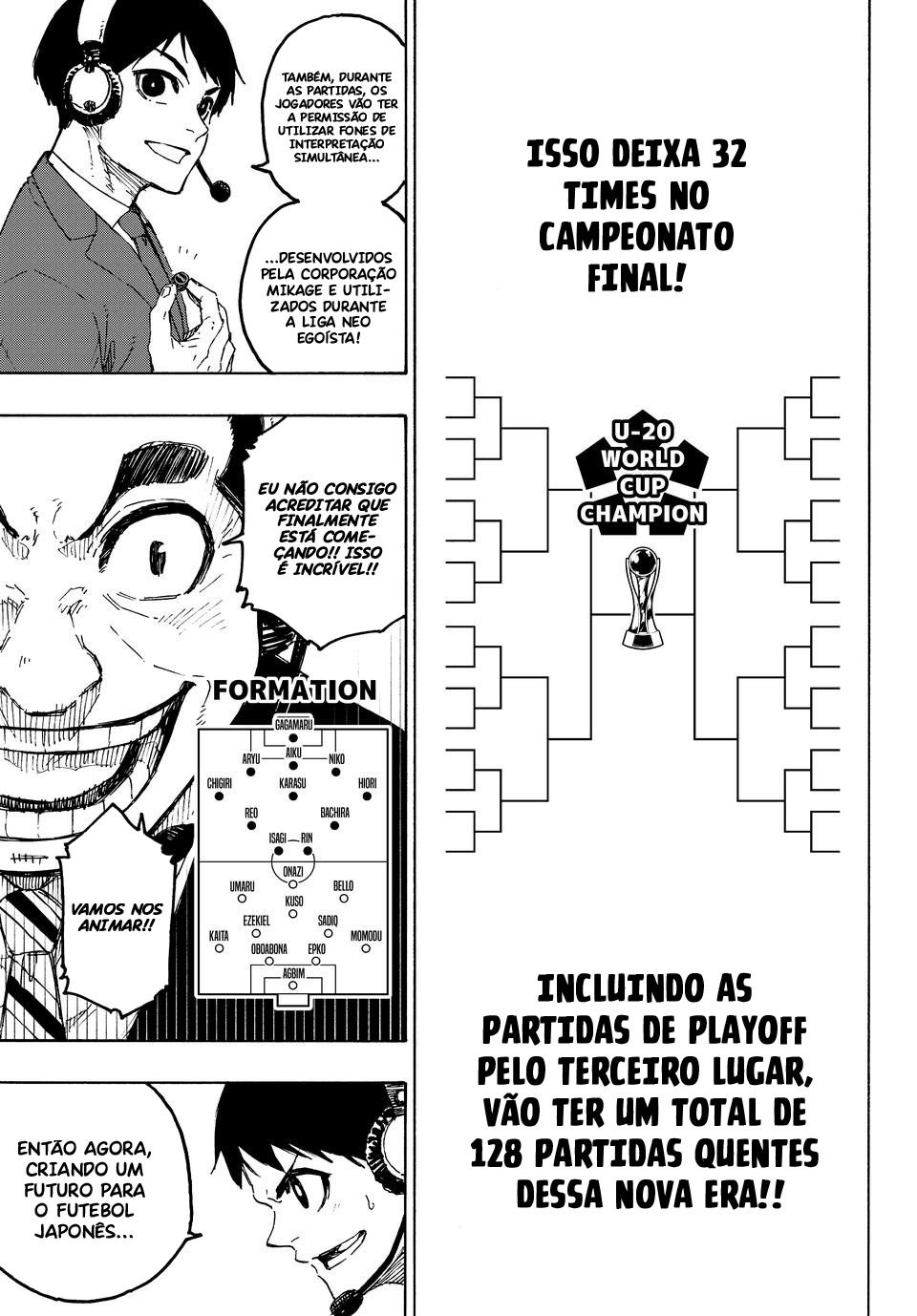 Read Blue Lock Português Manga Online