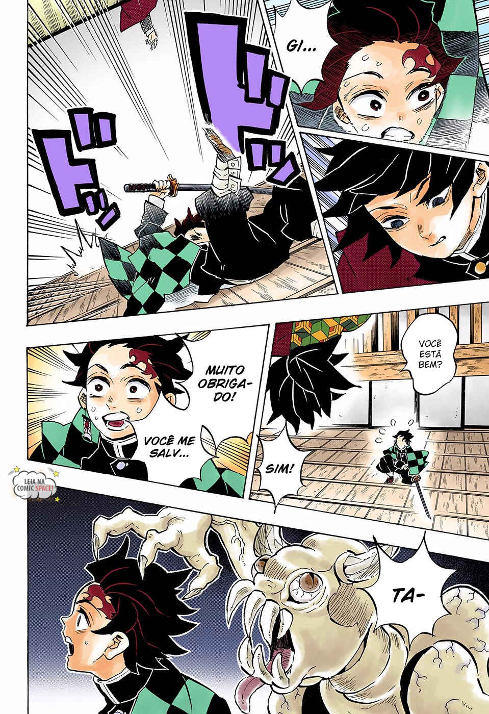 Read Demon Slayer_ Kimetsu no Yaiba Português Manga Online