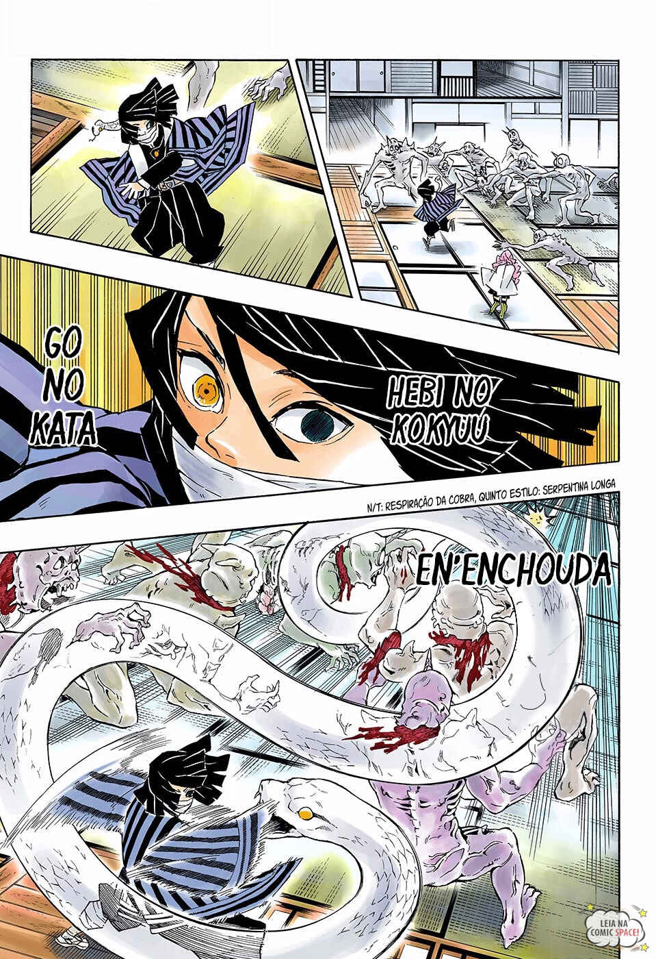 Read Demon Slayer_ Kimetsu no Yaiba Português Manga Online