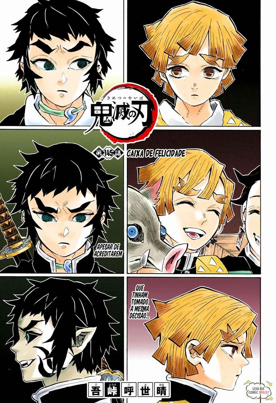 Read Demon Slayer_ Kimetsu no Yaiba Português Manga Online