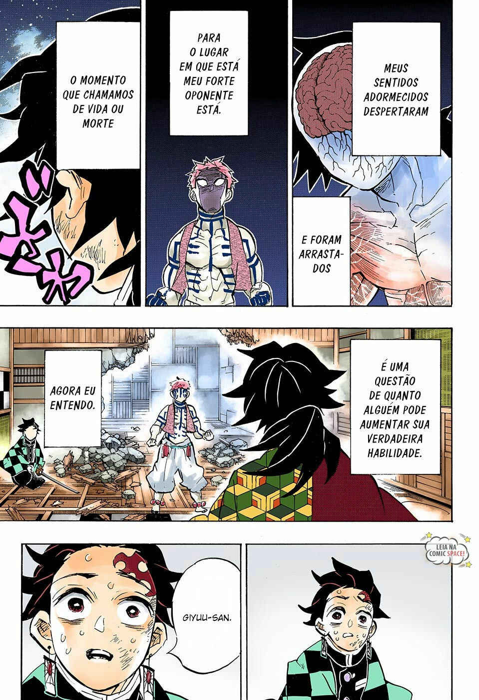 Read Demon Slayer_ Kimetsu no Yaiba Português Manga Online