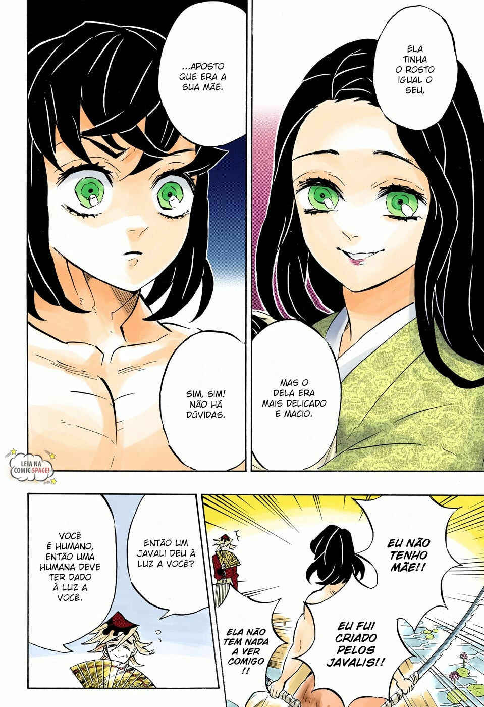 Read Demon Slayer_ Kimetsu no Yaiba Português Manga Online