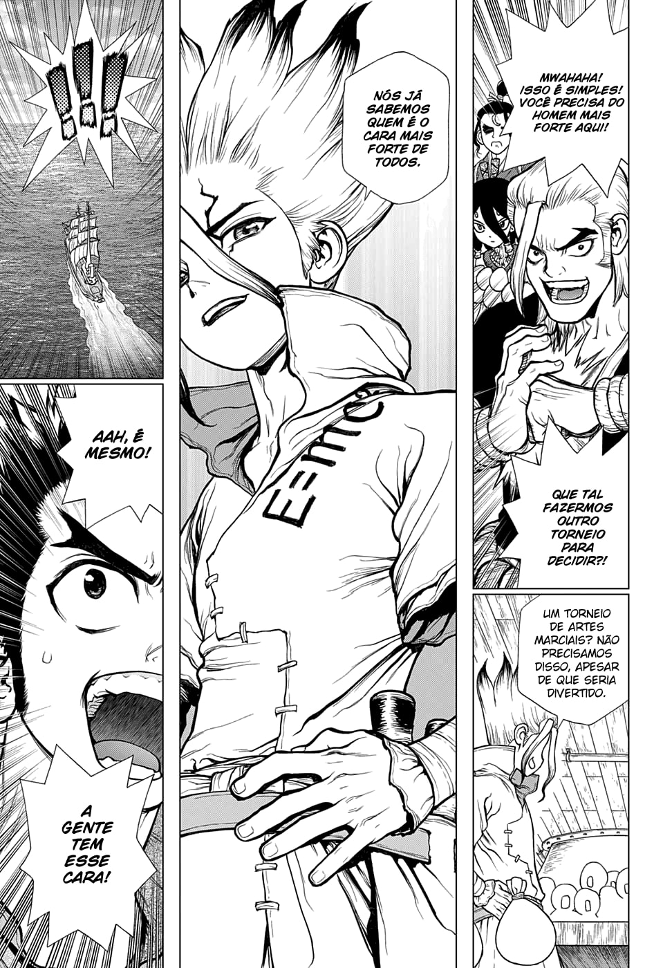 Read Dr. Stone Português Manga Online