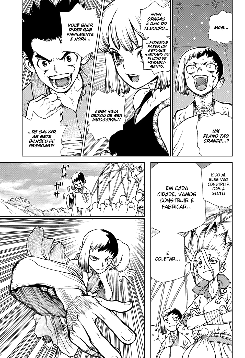 Read Dr. Stone Português Manga Online