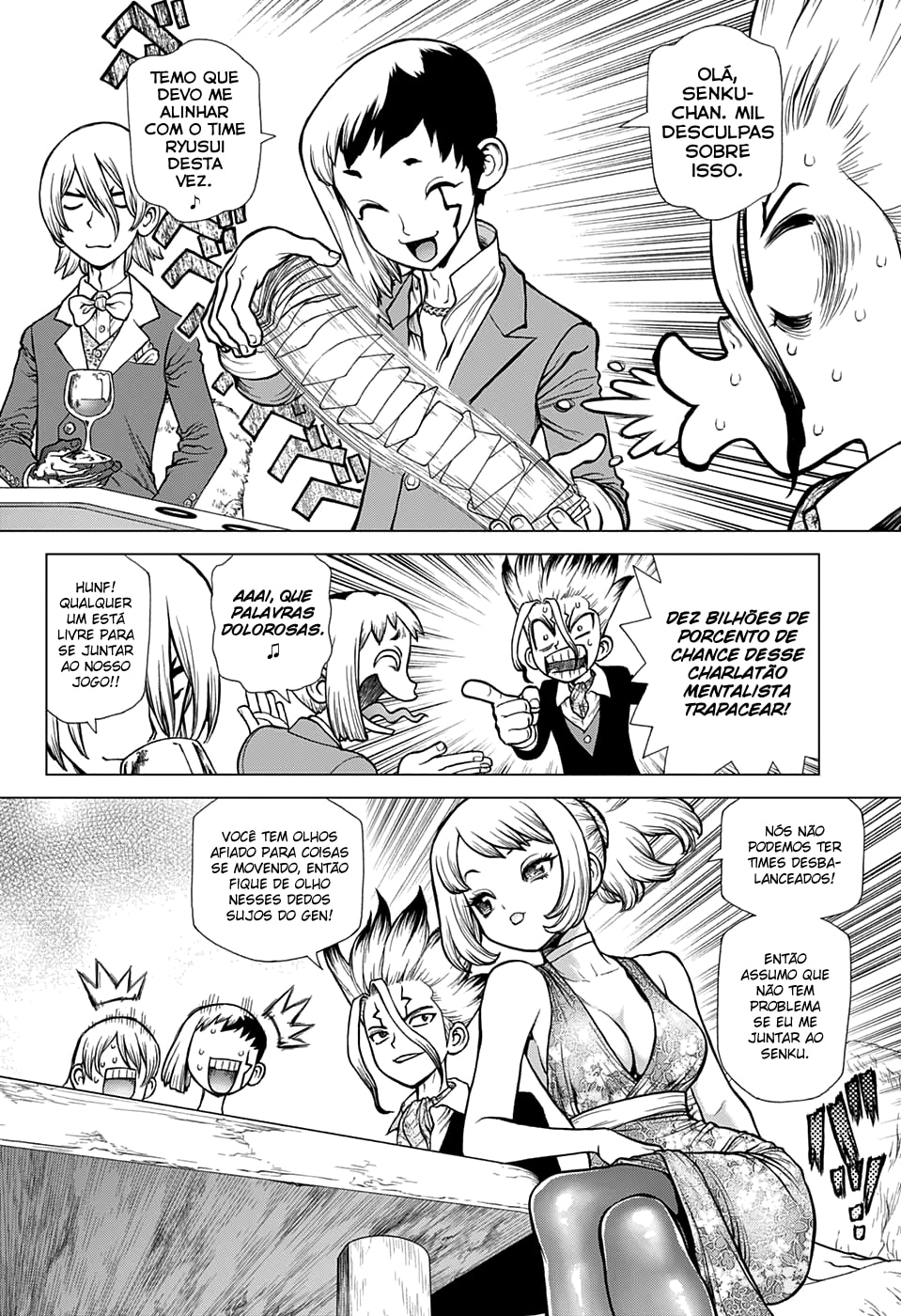 Read Dr. Stone Português Manga Online