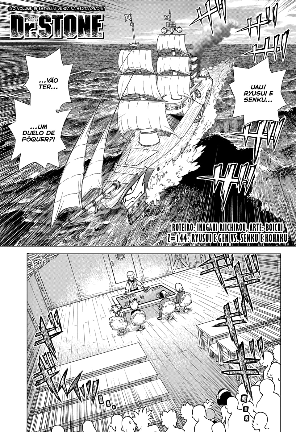 Read Dr. Stone Português Manga Online