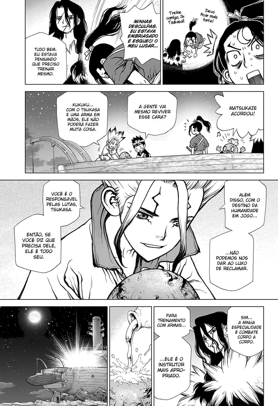 Read Dr. Stone Português Manga Online