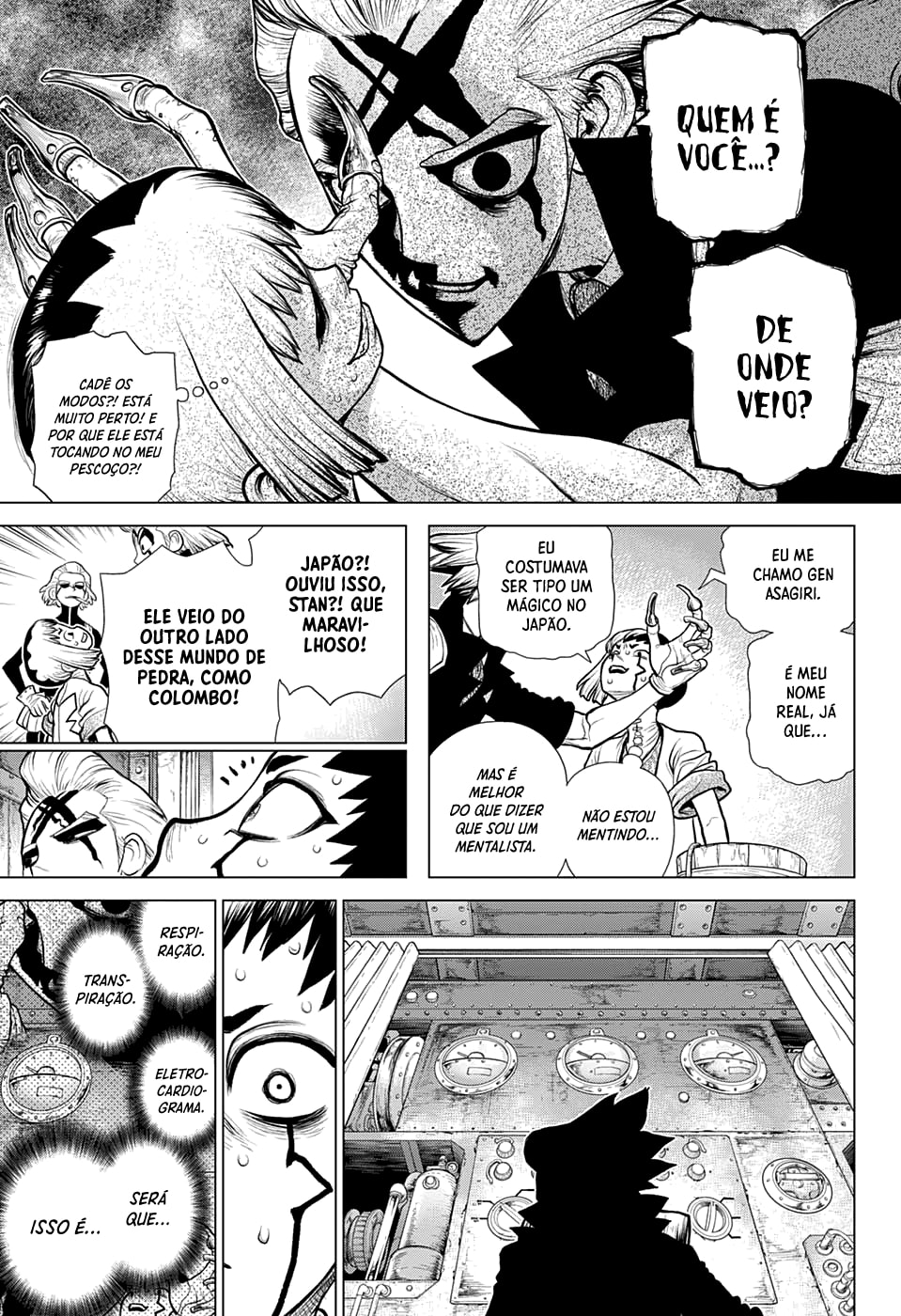 Read Dr. Stone Português Manga Online