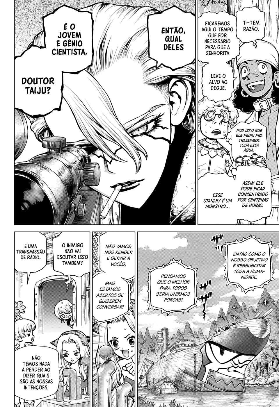 Read Dr. Stone Português Manga Online