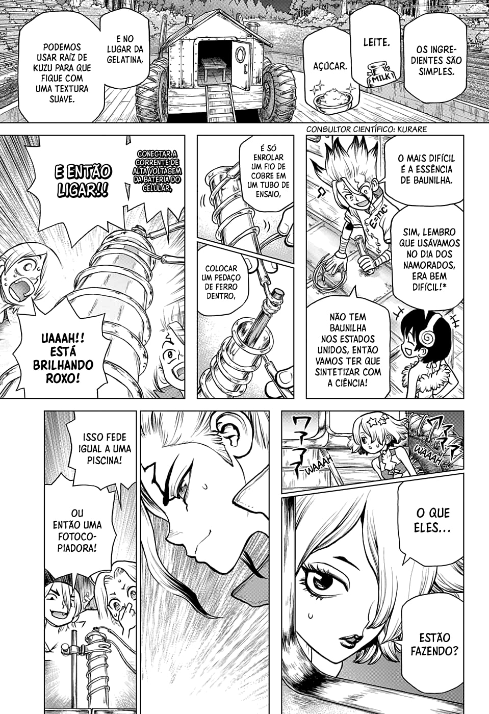 Read Dr. Stone Português Manga Online