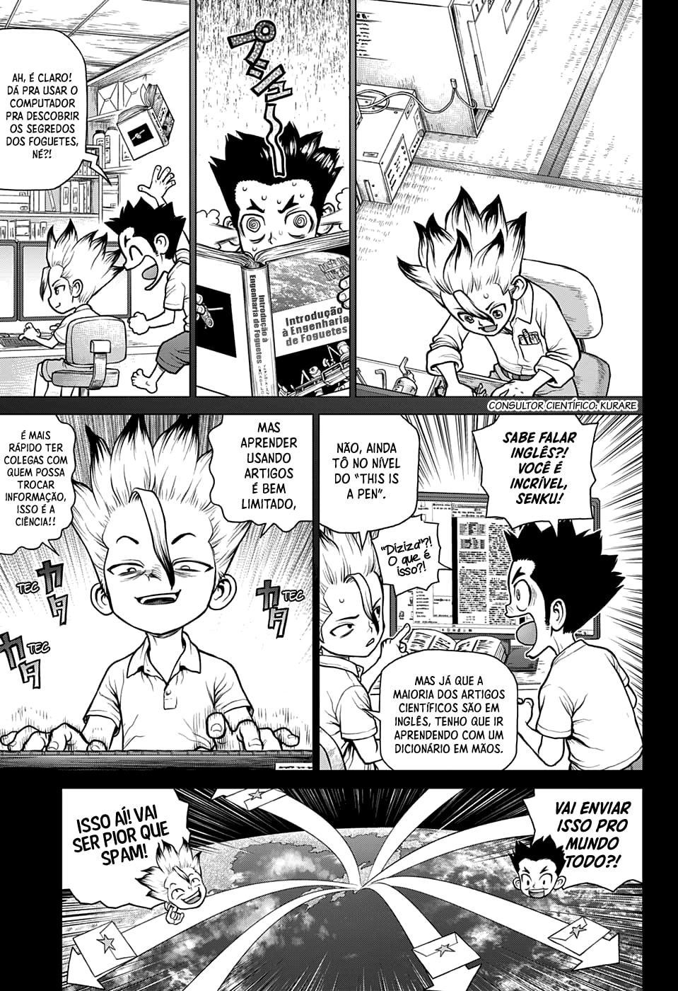 Read Dr. Stone Português Manga Online