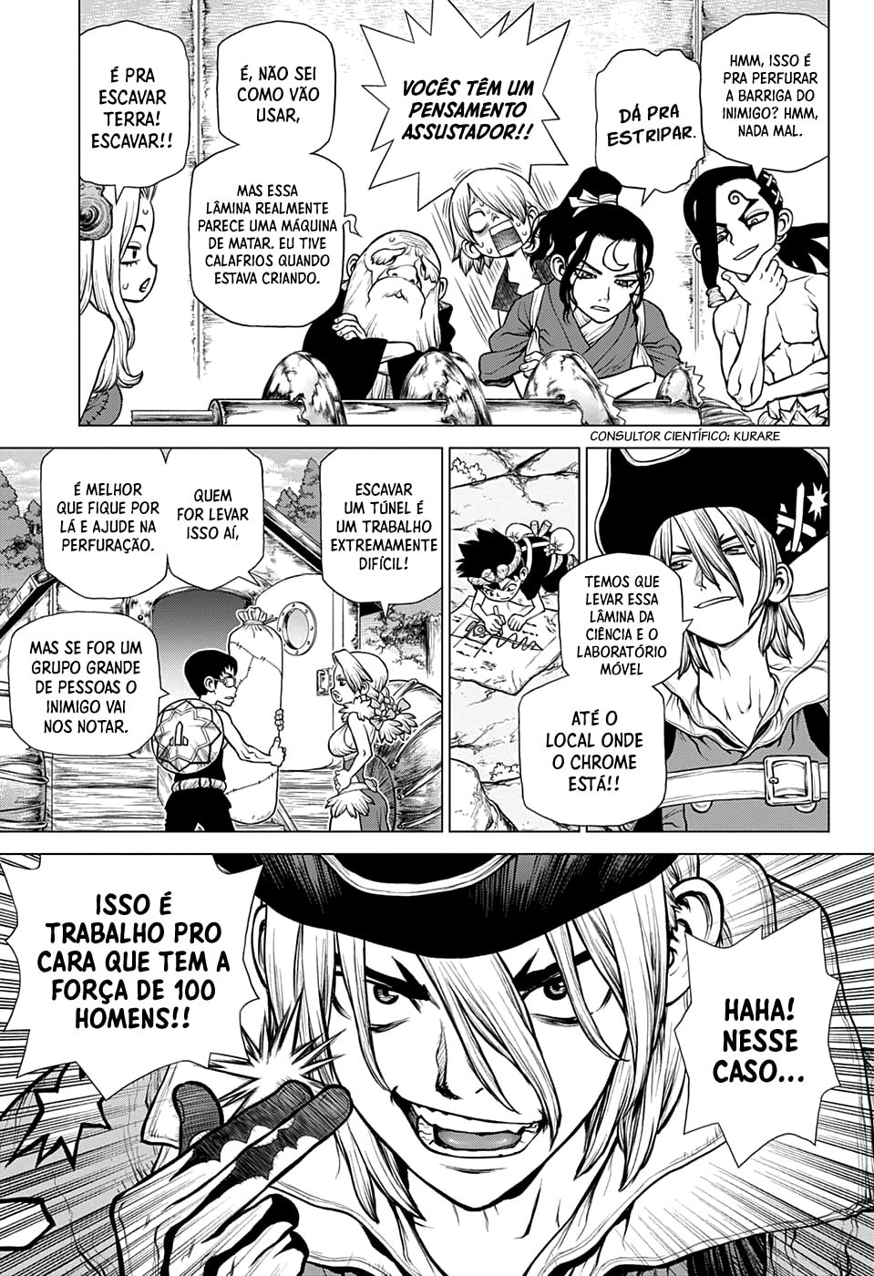 Read Dr. Stone Português Manga Online