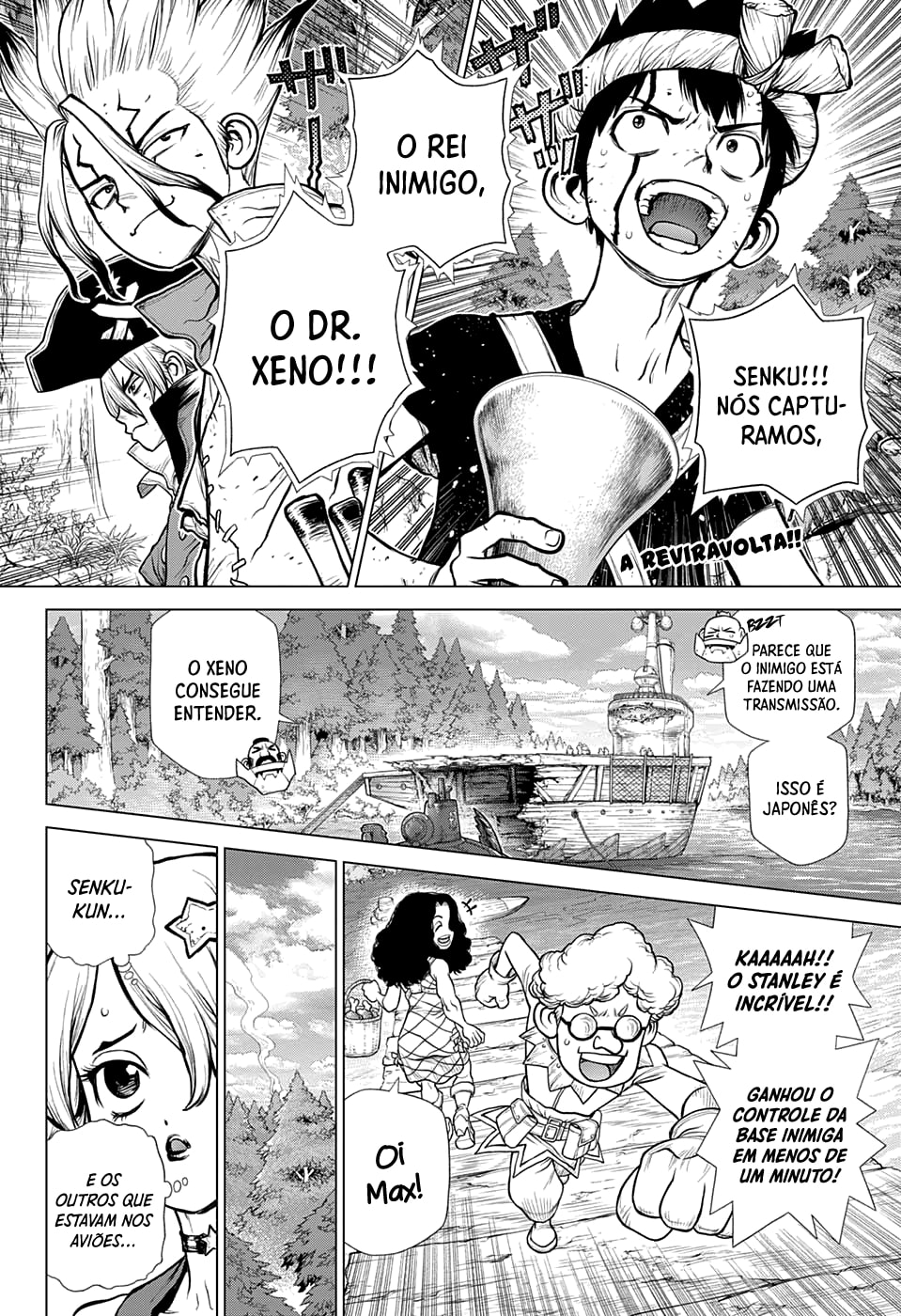Read Dr. Stone Português Manga Online