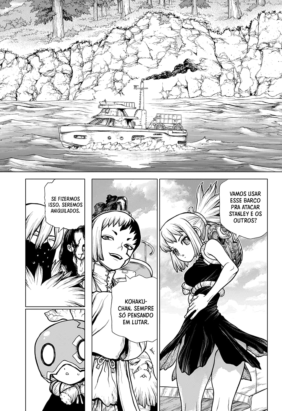 Read Dr. Stone Português Manga Online