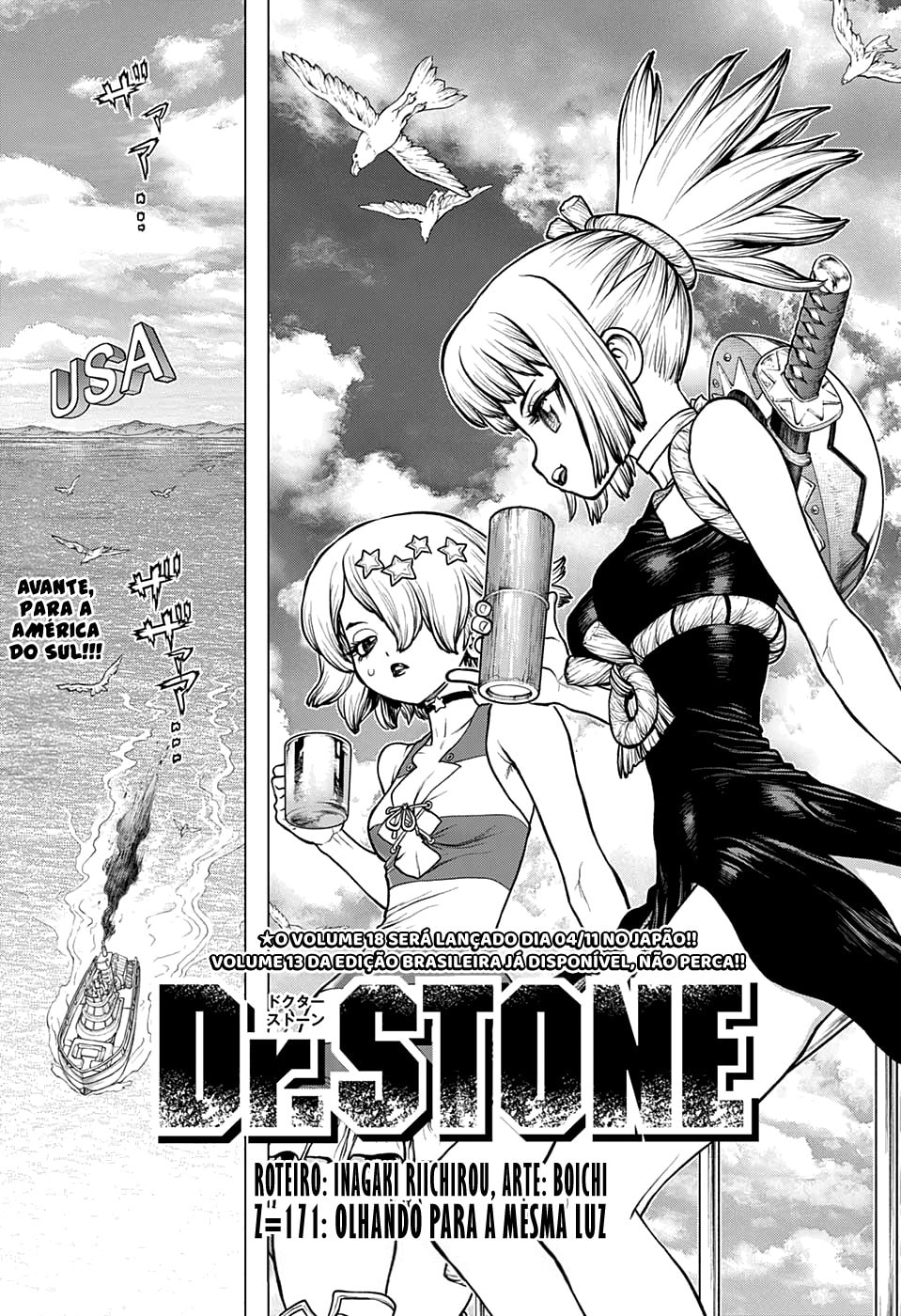 Read Dr. Stone Português Manga Online