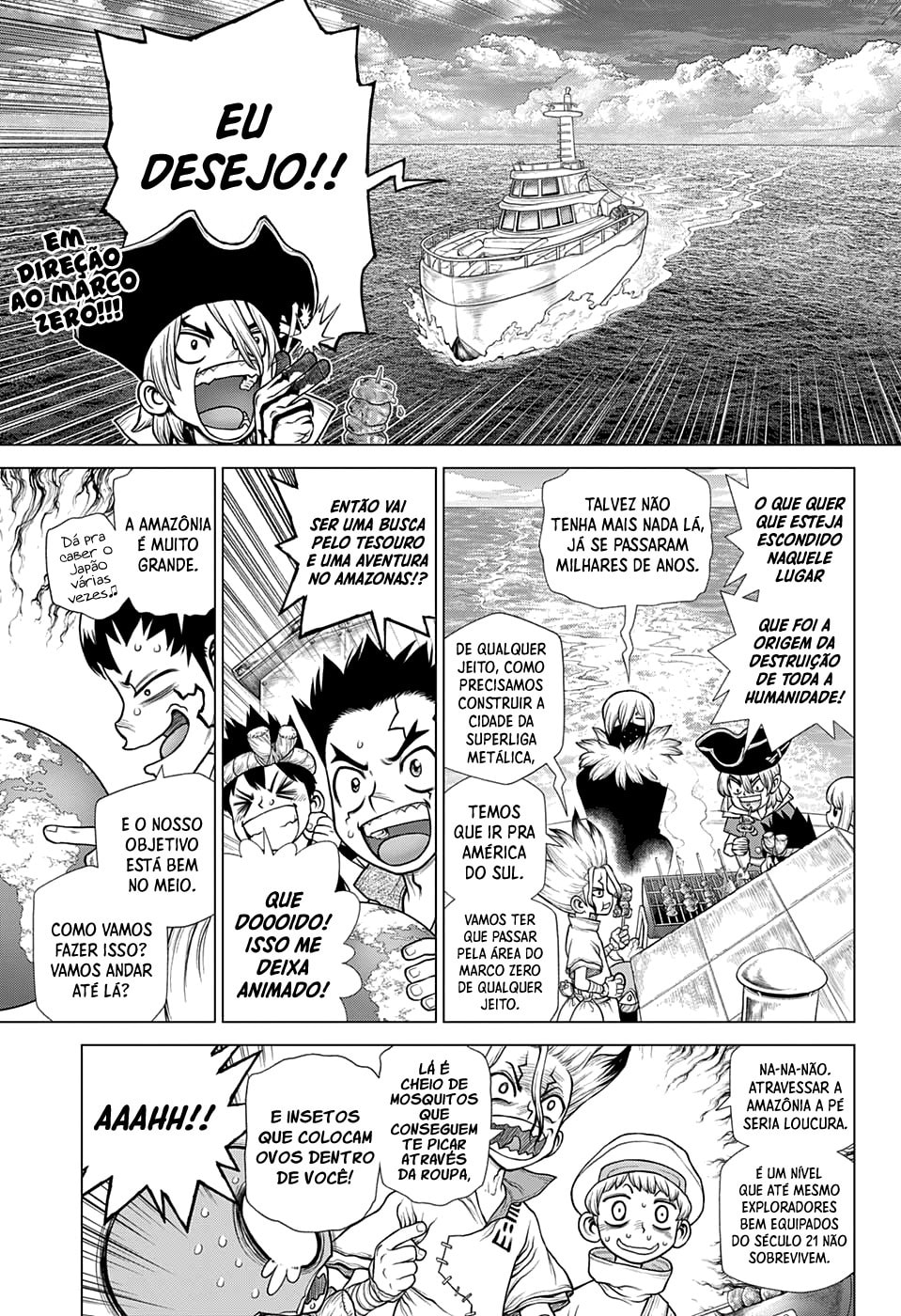 Read Dr. Stone Português Manga Online