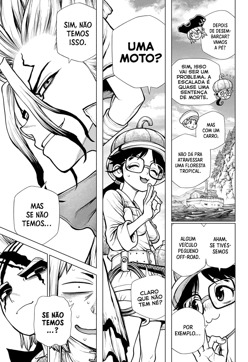 Read Dr. Stone Português Manga Online