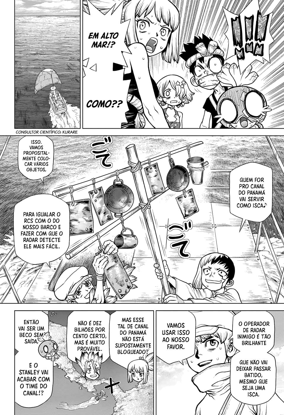 Read Dr. Stone Português Manga Online