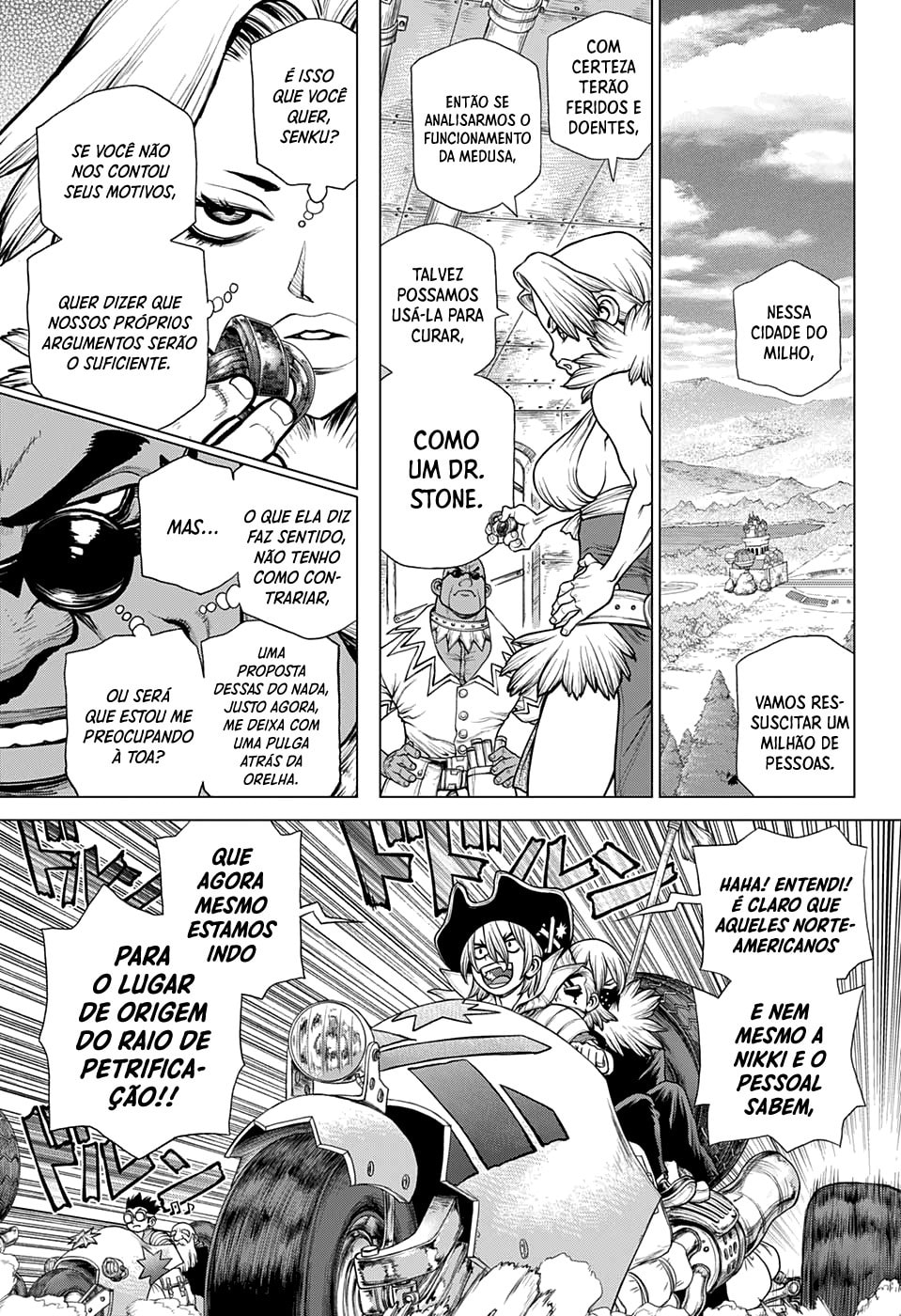 Read Dr. Stone Português Manga Online