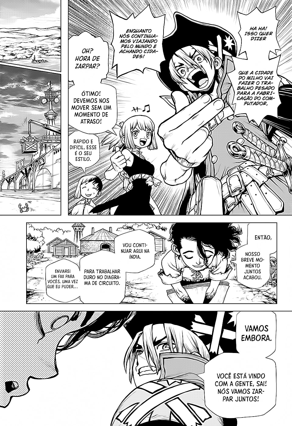 Read Dr. Stone Português Manga Online