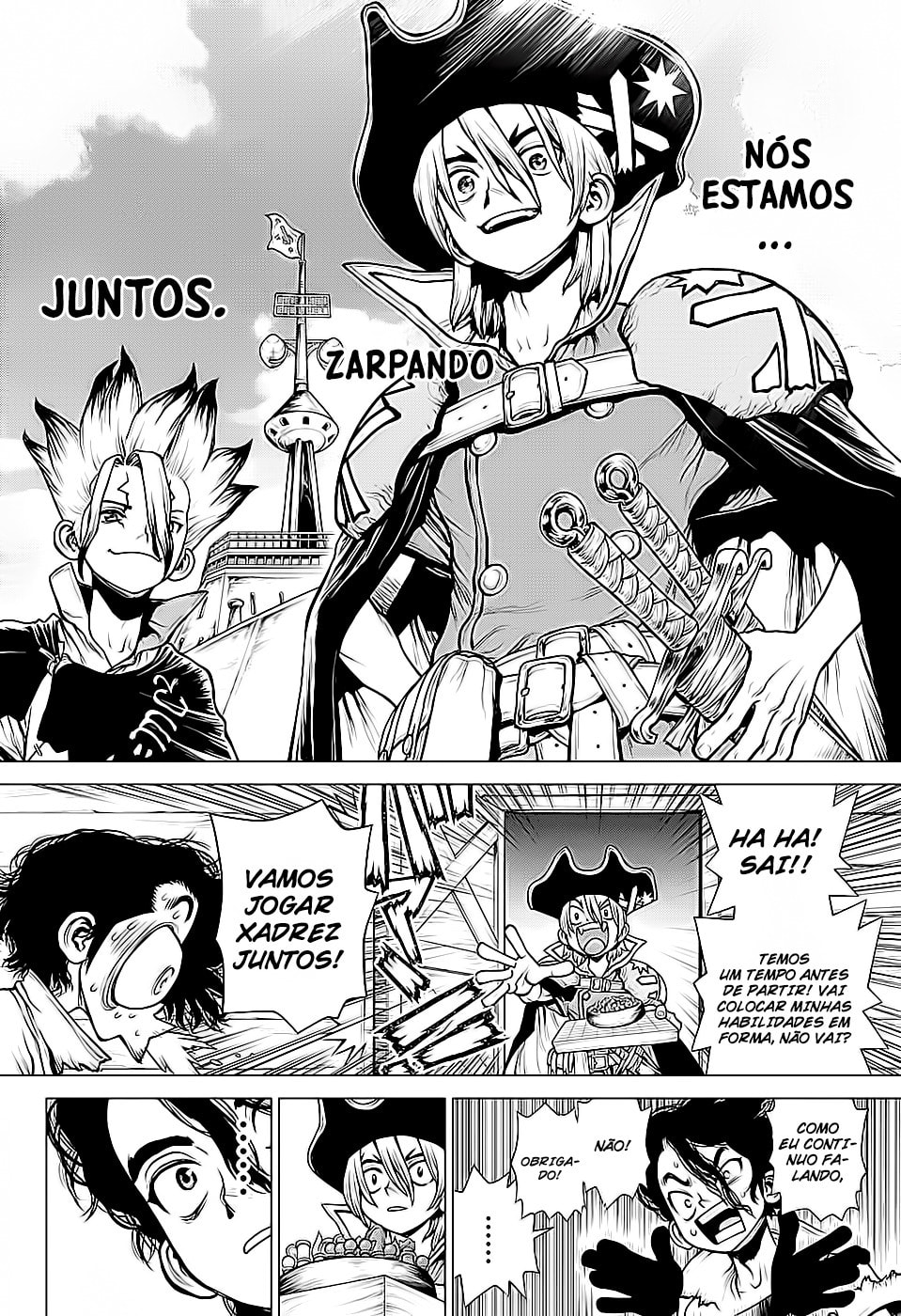 Read Dr. Stone Português Manga Online