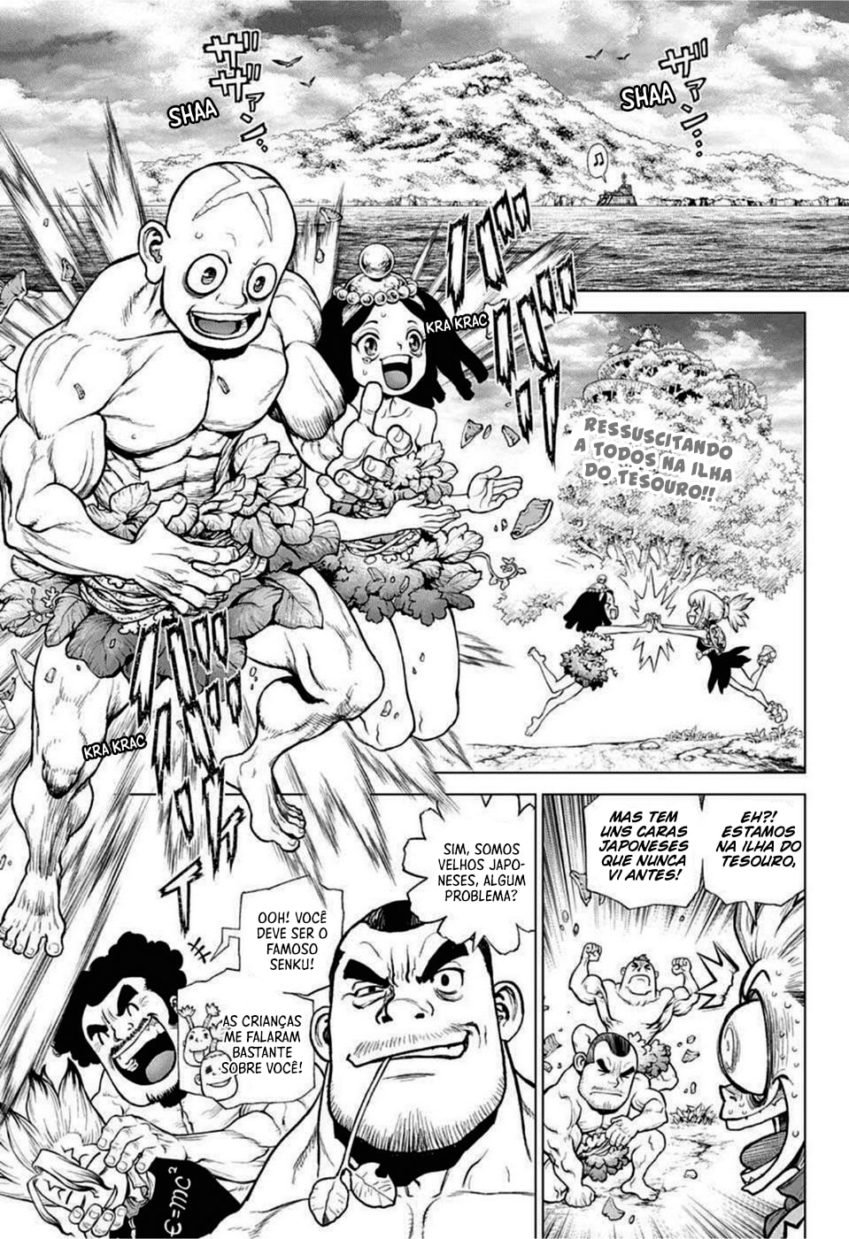 Read Dr. Stone Português Manga Online