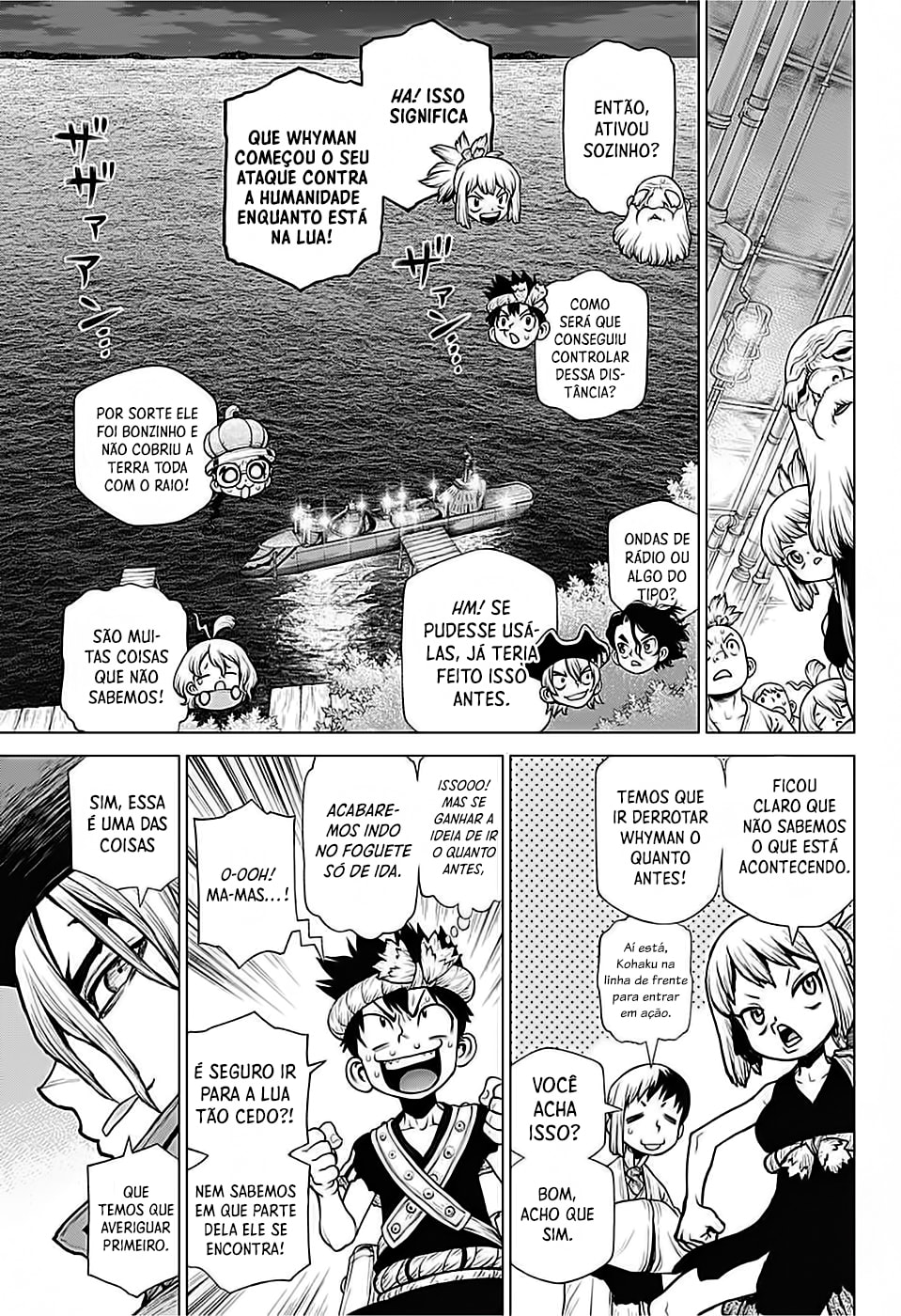 Read Dr. Stone Português Manga Online