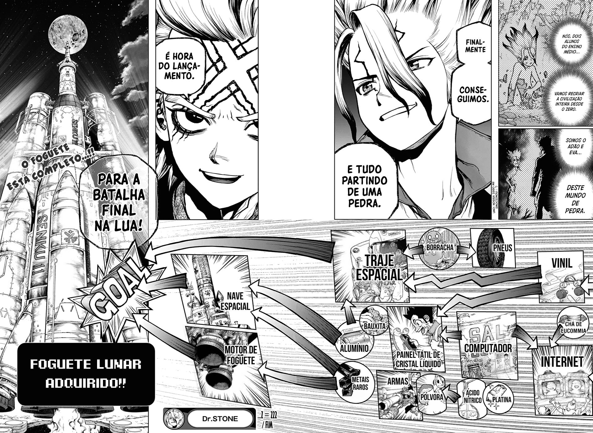 Read Dr. Stone Português Manga Online