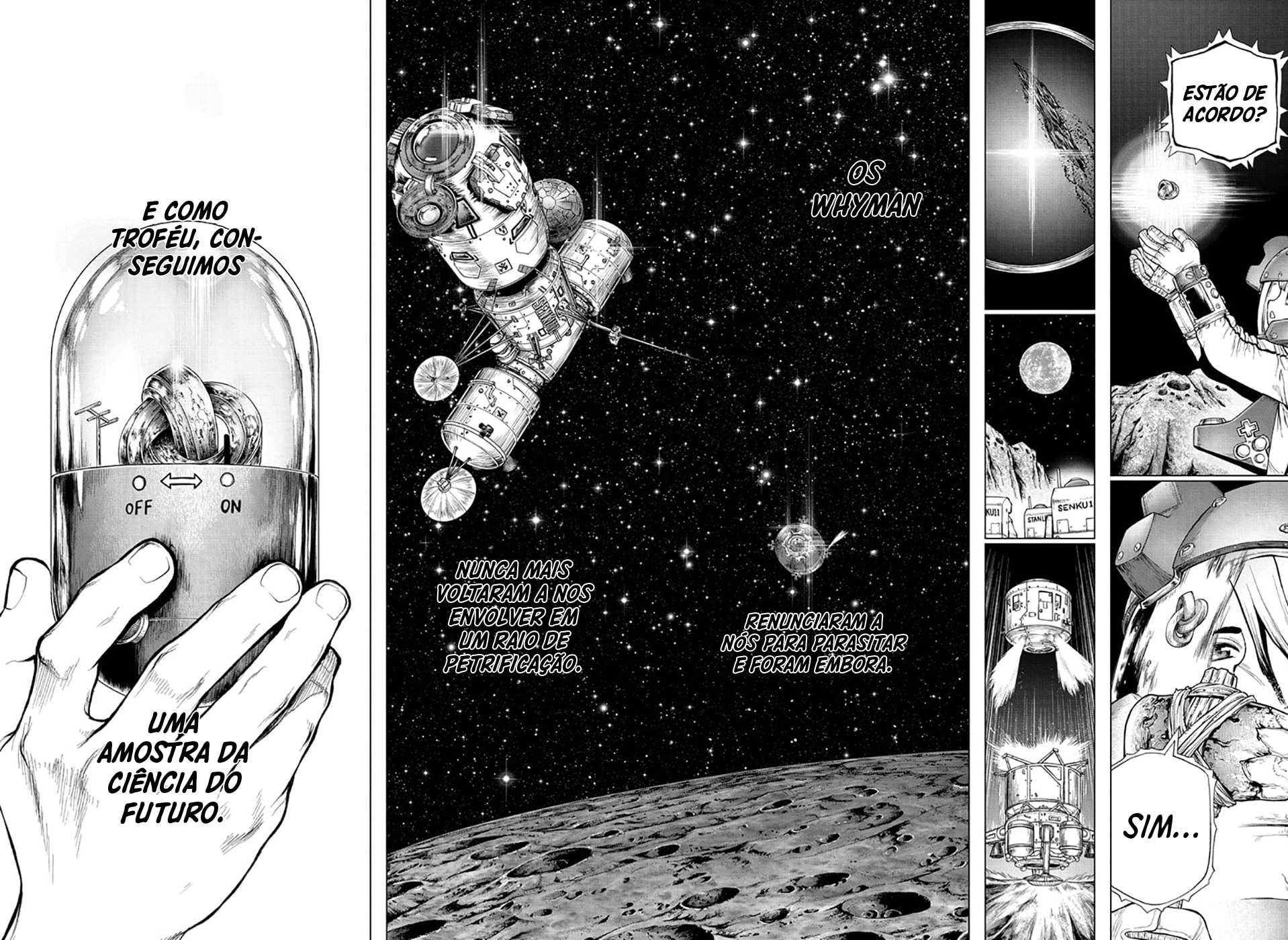 Read Dr. Stone Português Manga Online