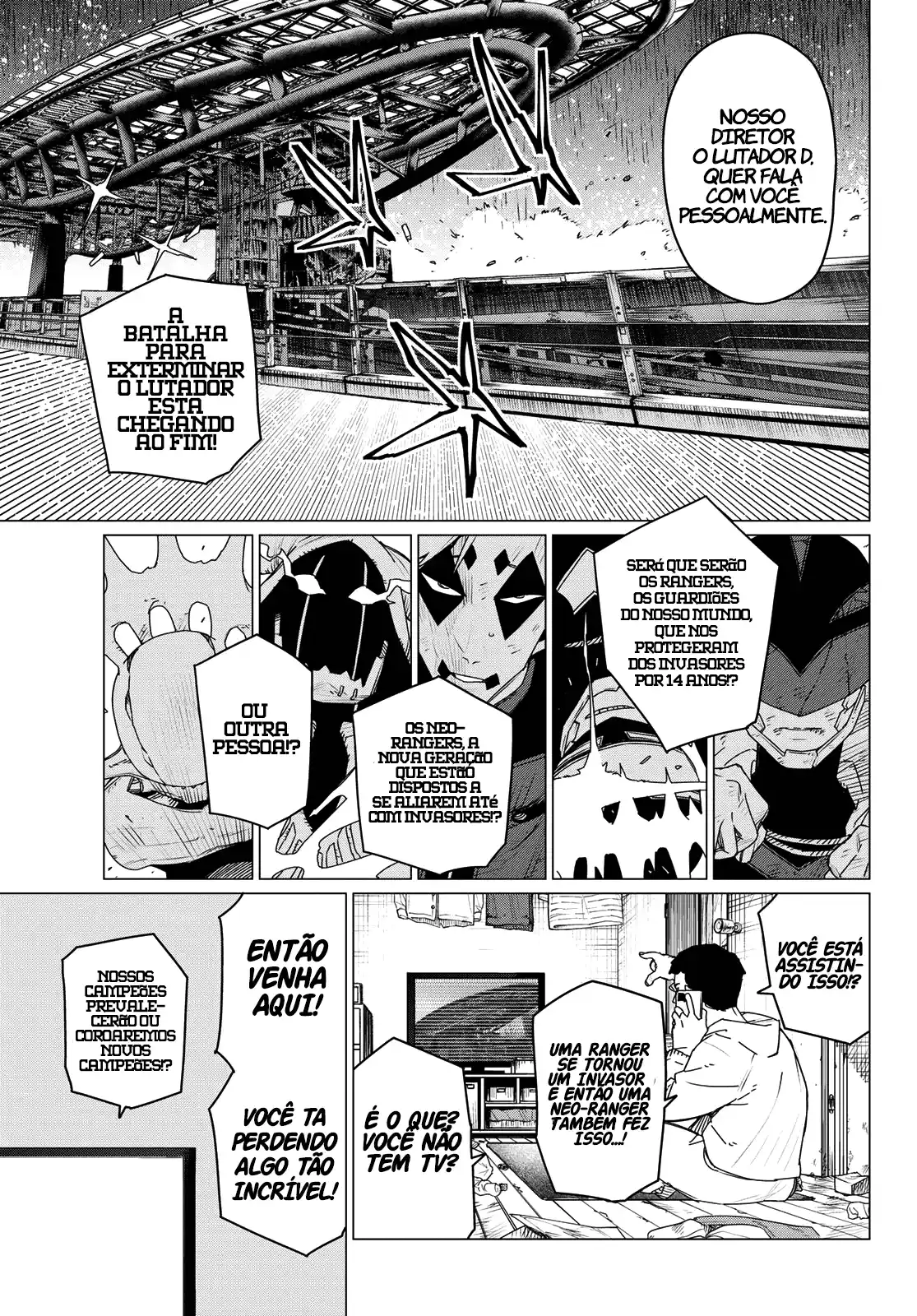 Read Go! Go! Loser Ranger! Português Manga Online