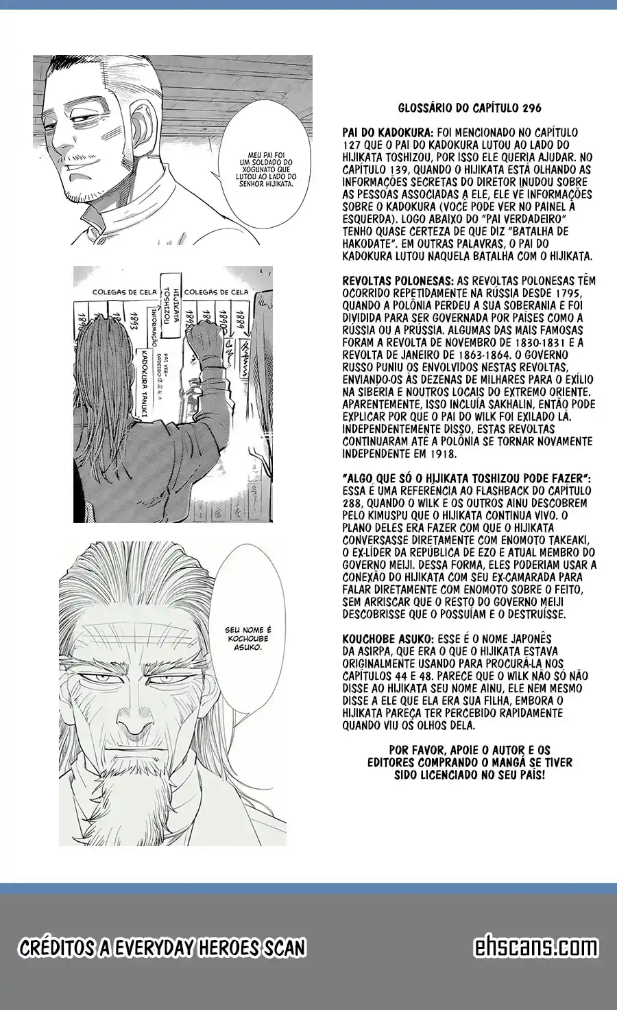 Read Golden Kamuy Português Manga Online