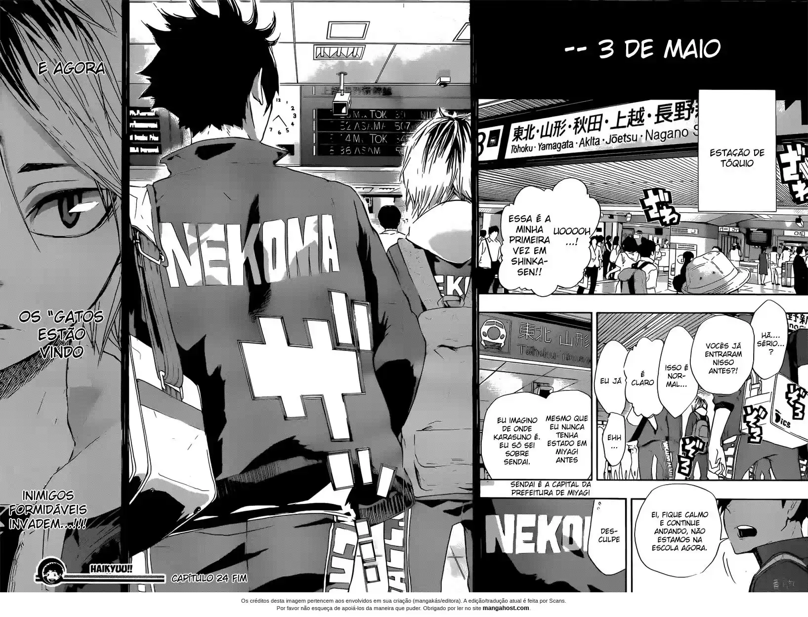 Read Haikyuu!! Português Manga Online