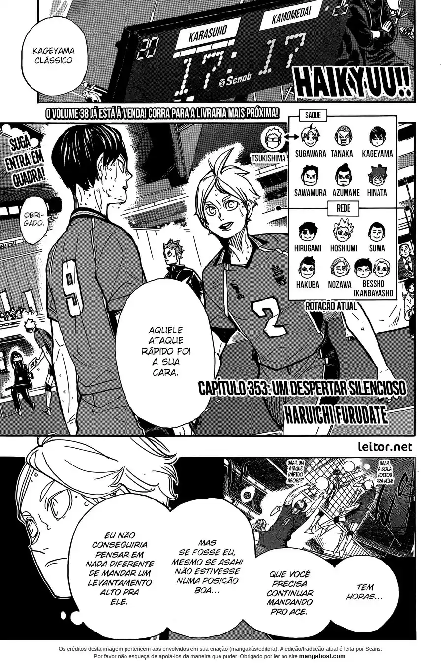Read Haikyuu!! Português Manga Online
