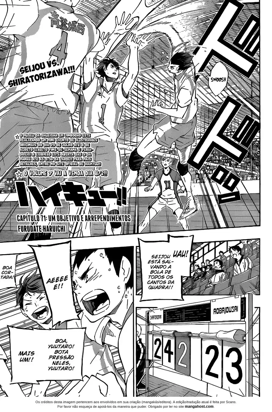 Read Haikyuu!! Português Manga Online