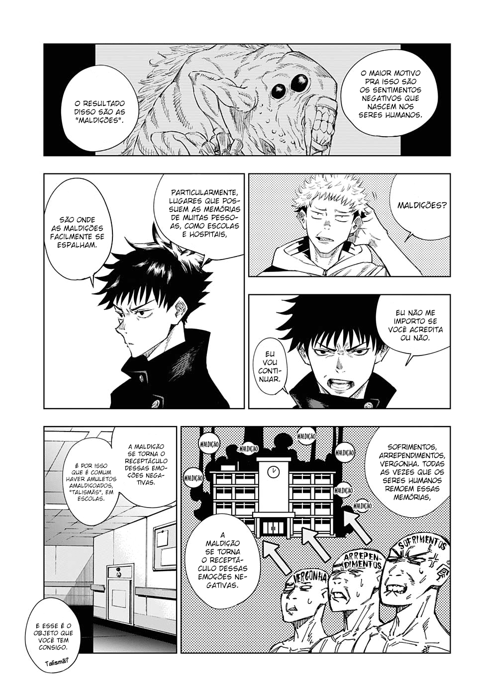 Read Jujutsu Kaisen Português Manga Online